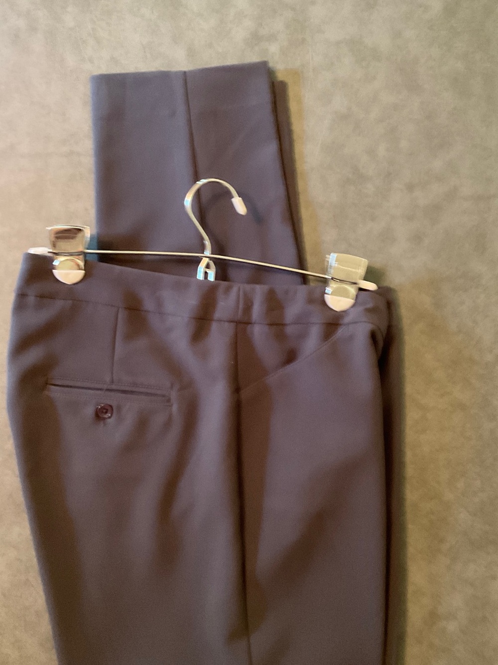 Zac & Rachel Women's Dark Brown Straight Trousers